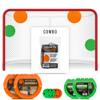 Top Shelf Target Combo Bundle with Durable Magnetic Hockey/Lacrosse Goal Targets, 4 Tethers and 4 Pucks for Shooting Practice view 1