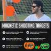Top Shelf Target Combo Bundle with Durable Magnetic Hockey/Lacrosse Goal Targets, 4 Tethers and 4 Pucks for Shooting Practice view 2