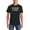 AS05 - University of Colorado Buffaloes Alumni Block T Shirt - 2X-Large - Black view 2