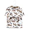 Hudson Baby Unisex Baby Mink with Faux Fur Lining Pool and Beach Robe Cover-ups, Animal Adventure, 6-12 Months view 2