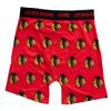 Calhoun NHL Surf & Skate Mens Boxer Briefs with Scatter Team Logo - 2 Pack (Large, Chicago Blackhawks) view 4