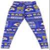 Zubaz NFL Los Angeles Rams Team Color Women's Leggings, Column 24 Style, X-Large view 1