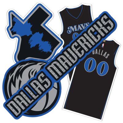 Desert Cactus Dallas Mavericks Sticker NBA Officially Licensed Vinyl Decal Laptop Water Bottle Car Scrapbook (City Edition 2023)