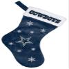FOCO Dallas Cowboys NFL Embroidered Holiday Stocking view 1
