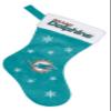 FOCO Miami Dolphins NFL Embroidered Holiday Stocking