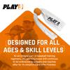 SHOP PLAY 9 Pitching Towel Baseball Pitching Trainer - Baseball and Softball Throwing Pitching Trainer - Throwing Technique Device - Unique Pitchers' Trainer Designed for All Ages & Skill Levels view 4