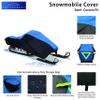 Savvycraft Snowmobile Cover Compatible with Ski-doo MXZ X XRS Trail Snowmobile, The Year 1999 to 2024 Blue Color view 2