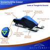 Savvycraft Snowmobile Cover Compatible with Ski-doo MXZ X XRS Trail Snowmobile, The Year 1999 to 2024 Blue Color view 3