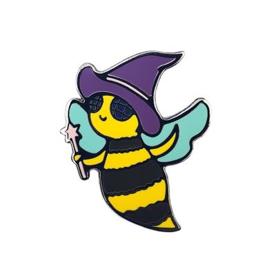 Kolorspun Golf Ball Marker with Magnetic Hat Clip (Beewitched Bee Witch)