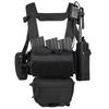BOMTURN Tactical Chest Rig Waterproof Micro Chest Rigs 1000D Adjustable Detachable Modular Molle Chest Rig Mag Carrier view 1