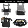 BOMTURN Tactical Chest Rig Waterproof Micro Chest Rigs 1000D Adjustable Detachable Modular Molle Chest Rig Mag Carrier view 3