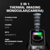 Teslong 2 in 1 Thermal Monocular 256x192, 11mm Focal Lens Thermal Imaging Camera with 3.5 Inch Screen for Hunting, Outdoor Camping, Travel, Inspection for Circuit Break, Leak view 2