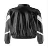 Aislor Kids Girls Shiny Baseball Jacket Long Sleeve Sparkle Metallic Zipper Bomber Jacket Coat Outerwear Clubwear Type B Black 16 Years view 4