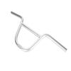 AkiiGer BMX Handlebar 22.2mm Bike Riser Handlebar, Length 680mm, Bicycle Handle Bars Aluminium Alloy Silver view 4