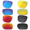 LenzReborn Polarized Lens Replacement for Oakley Holbrook XL OO9417 Sunglass - Dark Black+Ice Blue+Fire Red+Golded Yellow view 1