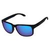 LenzReborn Polarized Lens Replacement for Oakley Holbrook XL OO9417 Sunglass - Dark Black+Ice Blue+Fire Red+Golded Yellow view 2