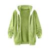 SHAOBGE Today Women Zipper Hoodie Hooded Sweatshirt Coat Womens Fall Coat 2023 Threadbare Jacket Womens Sherpa Lined Coat Open Box Deals view 4