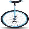 MDybf Adult Large Wheeled Unicycle, Neutral Adult/Coach/mom/dad/Tall Balanced Bicycle, with A Load Capacity of 150 Kilograms (Color : Blue) view 1