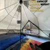 DANCHEL OUTDOOR B2 Portable Yurt with Stove Jack for Winter Camping, 4 Season Bell Tent Large Hot Tent 4 Person Family Camping Glamping Party 300D Oxford Khaki, 13ft/4m view 3