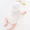 pureborn Baby Bucket Hat for Infant Boys Girls Hat White Evelet 6-12M view 4