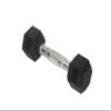 FixtureDisplays Rubber Dumbbell in Pair - with Metal Handles Pair of Two 5 lbs Dumbbells 15187NEW-FBA view 4