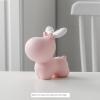 Deer Piggy Bank, Resin Ornaments Birthday Gifts, Housewarming, handicrafts, Decorative Gifts Mediumpink-3(referencesize) view 2