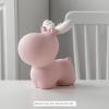 Deer Piggy Bank, Resin Ornaments Birthday Gifts, Housewarming, handicrafts, Decorative Gifts Mediumpink-3(referencesize) view 3