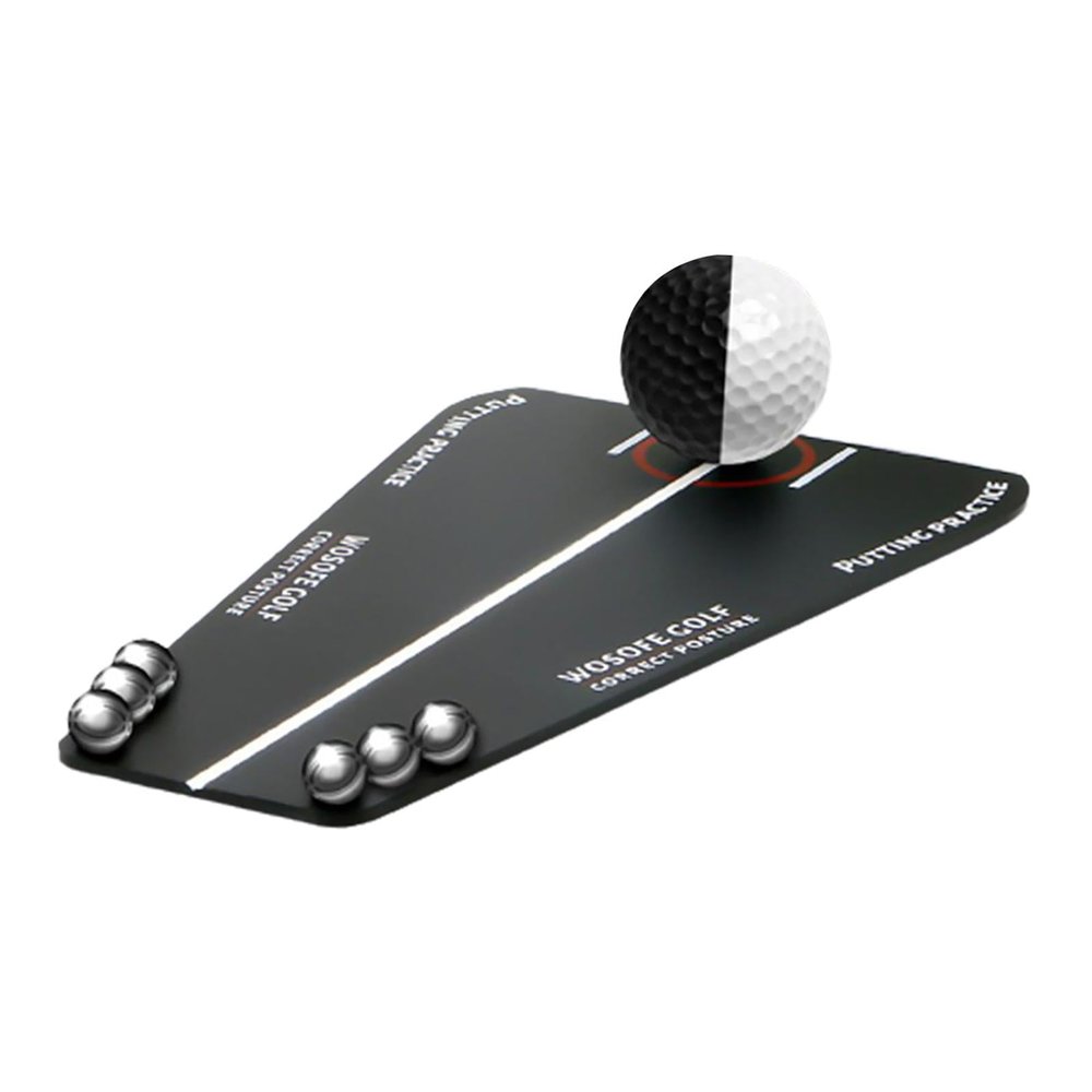 Aosekaa Golf Putting Aid Golf Putting Putter Swing Trainer Gift Golf Training Improve Putting Skills Equipment