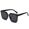 MUTYNE Classic Square Sunglasses Men Women Glasses Leg Design Sun Glasses Retro Driving Outdoor Travel,black gray,One size view 1