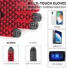 Achiou Winter Gloves, Glove for Men Women, Upgraded Touch Screen Texting Warm Running with Thermal Soft Knit Lining view 3