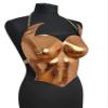 ARTIZANSTORE Naughty Bustier Top Lady Steel chest Breastplate Armor Party Wear Costume view 4