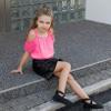 Perfashion Girls Crop Tops Chiffon Short Sleeve Rosen Shirts Swiss Dot Tops for 8-9 Years Kids Tunics Blouses view 4