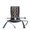 YTDJJWLS Ancient Headgear Staff Outer Hat Hanfu Accessory Hat Ancient Performance Hat Black view 1