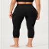 ODODOS Buttery Soft Lounge Yoga Leggings for Women Cropped Length 23" High Waist Yoga Pants, Black, Large view 4