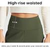 Willit Women's Fleece Lined Jogger Pants Zipper Pockets Water Resistant Winter Hiking Sweatpants Thermal Running High Waisted Olive Green S view 4