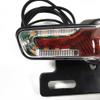 ESSISH Electric Bicycle Tail Light Turn Signal Brake Light Compatible with 12-80V Brake Light for Brightening(6Pin) view 2