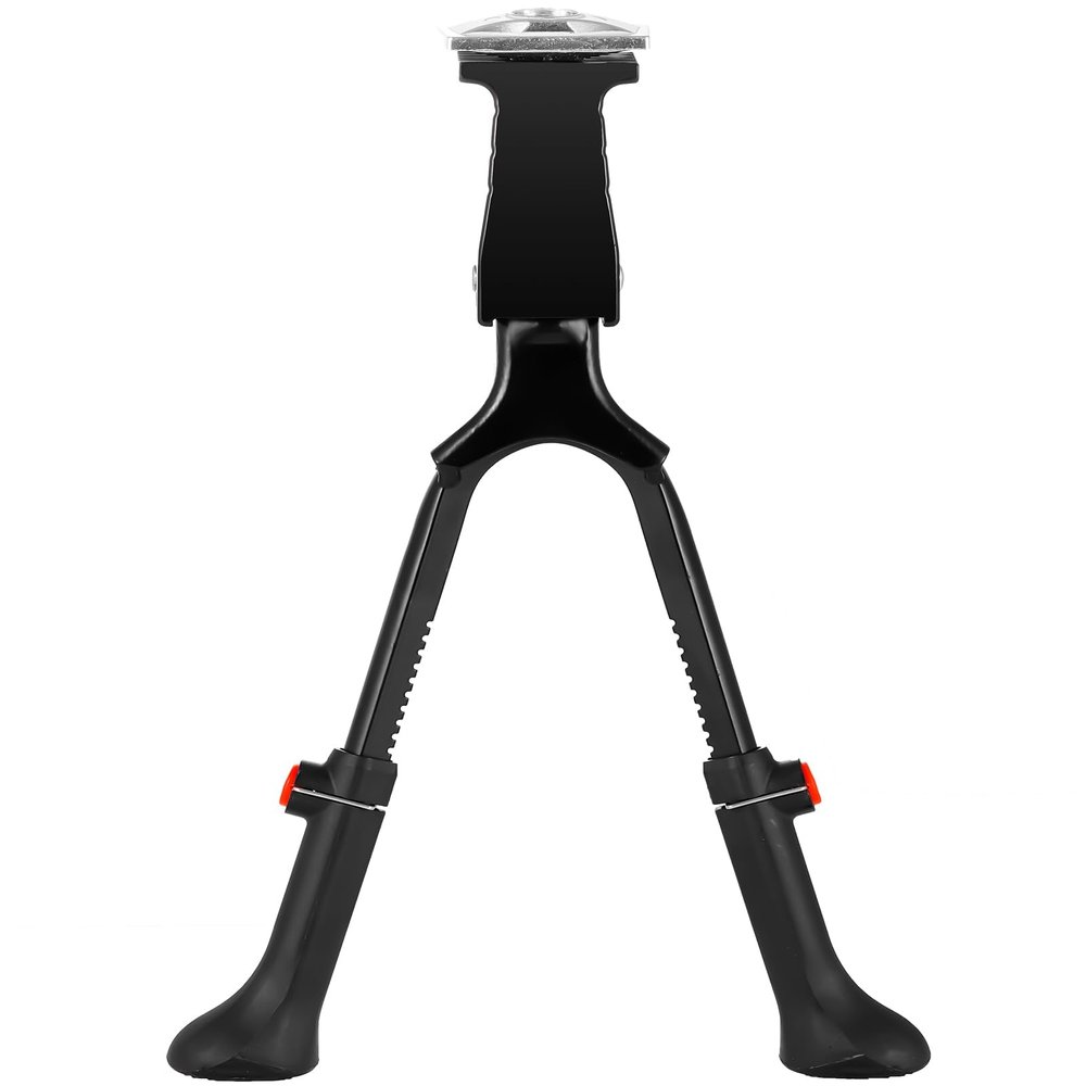 SPICIMOMO Adjustable Bike Kickstand with Double Legs - Aluminum Alloy Bicycle Kick Stands for 22-26 Inch Adult Bike, Road Bikes and Electric Bike