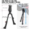 SPICIMOMO Adjustable Bike Kickstand with Double Legs - Aluminum Alloy Bicycle Kick Stands for 22-26 Inch Adult Bike, Road Bikes and Electric Bike view 3