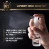 Ace Hockey Liquid Spray for Hockey Tiles - Increases Glide on Synthetic Ice Surfaces - for Shooting Pads, Slide Boards - Enhance Hockey Stickhandling, Shooting and Passing Practices (2-Pack) view 4