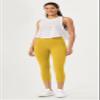 ODODOS 2-Pack Buttery Soft Lounge Yoga Capris for Women 23" High Waist Non See Through Cropped Leggings, Black+Mango Mint, XX-Large view 2