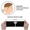 Christian Jesus with God All Things are Possible Men Women Sports Sweatband Headbands Workout Hairbands for Running Basketball Tennis Yoga Fitness Athletic Elastic Moisture Wicking view 4
