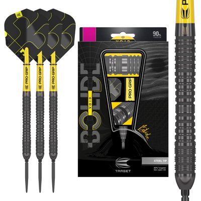 Target Darts Bolide Void 04 21G 90% Tungsten Swiss Point Steel Tip Darts Set