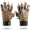 Favuit Camouflage Hunting Gloves, Lightweight Full Finger/Fingerless Gloves Anti-Slip Camo Bow Glove Outdoor Tactical Hunting Gear Archery Accessories for Hunting Turkey Fishing Airsoft view 1