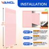 VANCL Wall Mats for Padding Basketball Gym Wall Padding 2" Thick Foam Gym Wall Pad Pink for Protection- Waterproof Durable Basketball Gym Wall Pads for Wall-Mounted Basketball Hoops[9 Pack] view 2
