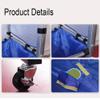 zktoermn Table Tennis Ball Catch Net, Frame-Type Mobile Nets Ping Pong Recycle Catcher for Family Leisure Entertainment and Competitions Training Auxiliary Nets view 4