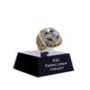 Fantasy Football Ring 2022 | Heavy FFL Championship Ring |MVP Award Trophy for Fantasy Football League Winner (size 11, ring and case together) view 2