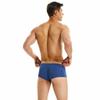 BreakEgg Men's Boxer Brief for Everyday Wear Comfortable Mens Boxer Shorts Underwear (Dark Blue,Medium) view 4