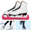 PerGar Skate Guards, Skate Blade Guards, 2Pcs Adjustable Skate Shoes Cover Ice Knife Blade Protective Guard Skate Protector Suitable for Ice Skates, Ice Hockey Shoes, Figure Skates(Pink) view 3