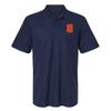 Syracuse University Primary Mark Men's Adult 100% Cotton Knit Polo Shirt, Navy, XX-Large view 1