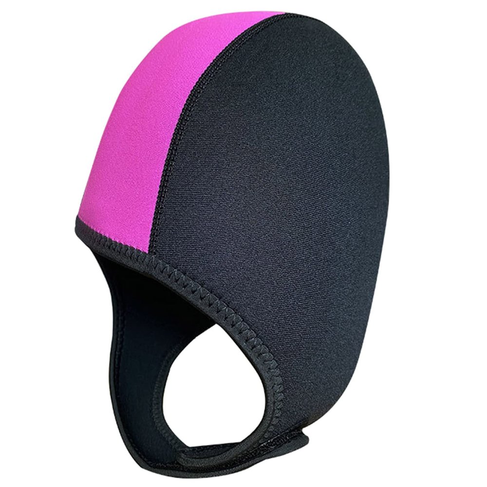 Acinkeety Neoprene Diving Hood Thermal Wetsuit Hood Swim Cap with Chin Straps Neoprene Surfing-Beanie 2.5mm Diving Cap Headgear Diving Hood 3mm Diving Hoodie Women Men Diving Hooded Vest